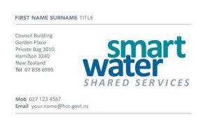 Smart Water Business Card